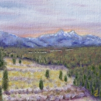 Teton Sunset - $175                    