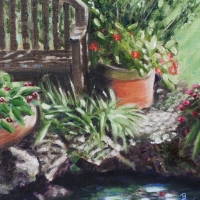 Garden Bench - $275                  
