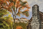 Autumn at Gaines Lodge Plein Air